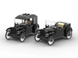 Ford T - Minifigure Scale