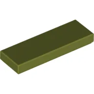 Tile 1 x 3 / Olive Green