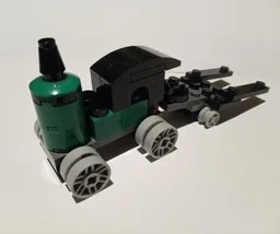 Steam truck and trailer