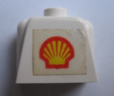 Lego Torso Legoland with Shell Logo Pattern (Sticker)