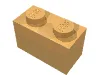Brick 1 x 2 / Light Orange