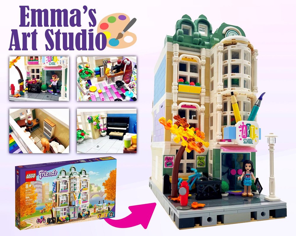 Lego Emma's Art School