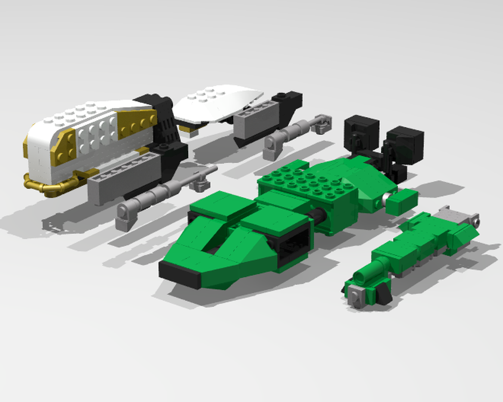 Lego EVE Online/EVE Echoes Faction Industrial Ships
