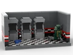 Fnaf 1 Back room with Springtrap