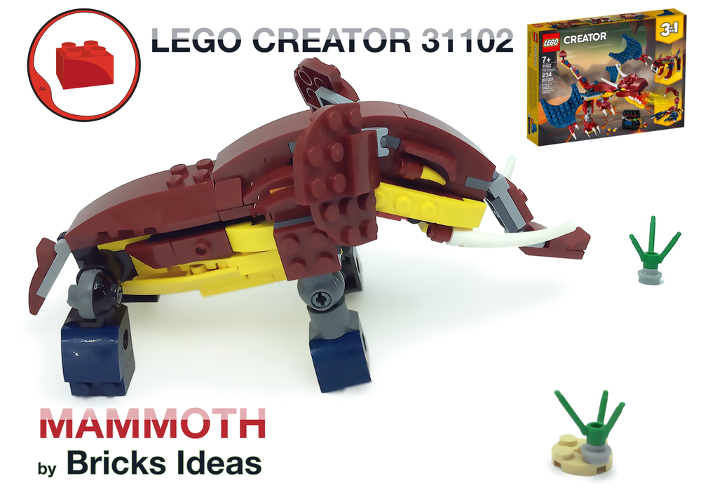 Lego Mammoth Animal - Lego Creator 31102