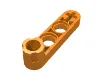 Technic Beam 1 x 4 Thin with Stud Connector / Orange