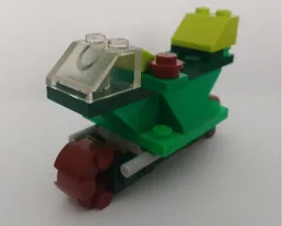 Green Motorcycle