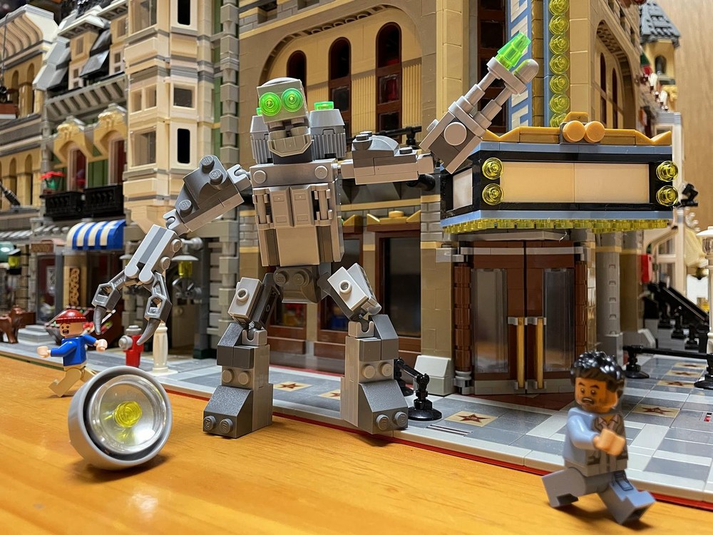 Lego Metallo buildable figure