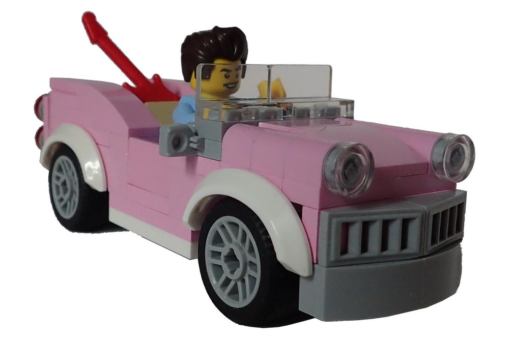 Lego 4-stud wide American Diner car
