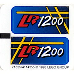 Sticker Sheet for Set 8417-1, 8430-1 / [No Color/Any Color]