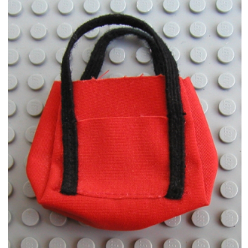 Lego Scala, Bag / Tote with Straps / Red