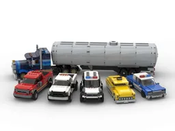 Service Vehicle Pack #3 - Set of Six Vehicles