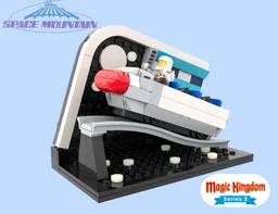 Space Mountain ride inspired building instructions, Collectible attractions Series 3