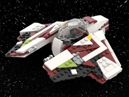 Obi Wan's Jedi Interceptor (75333) Alt. Build