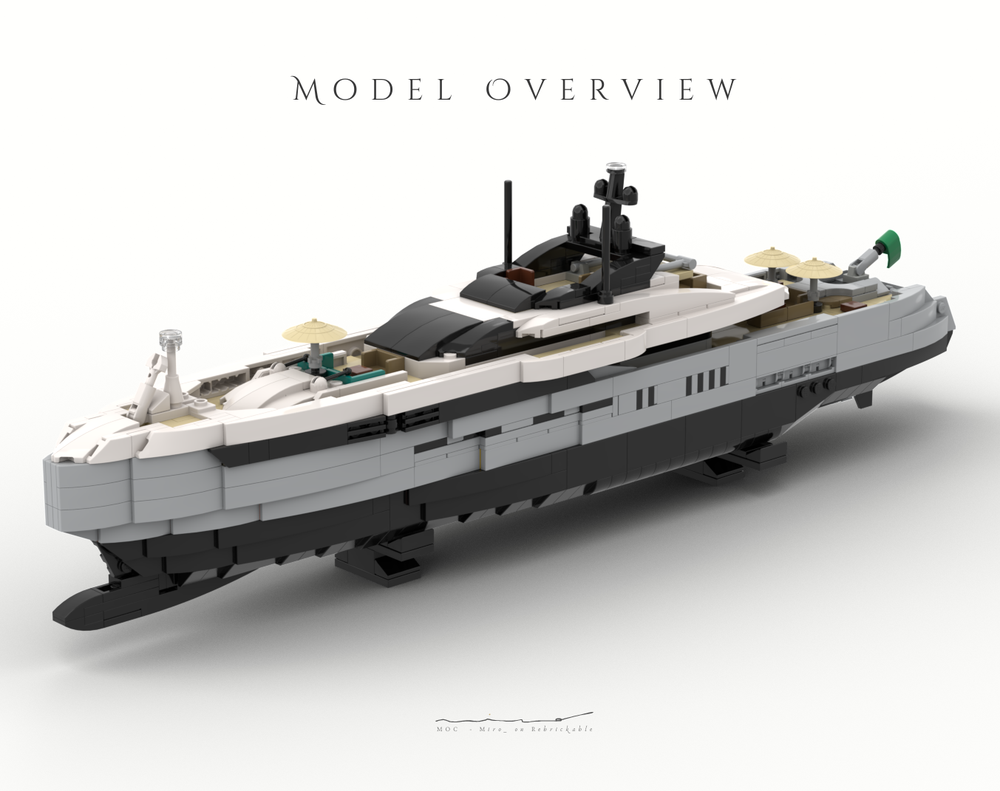 Lego K Factor Yacht design