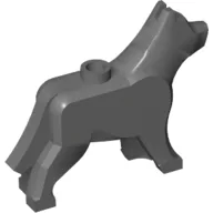 Animal, Dog / Wolf / Dark Bluish Gray