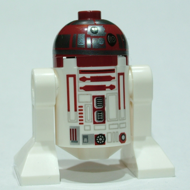 Lego Astromech Droid, R4-P17, Light Blue Rectangles