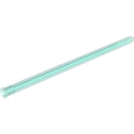 Large Figure Weapon, Lightsaber Blade 16L with Axle Hole / Trans-Light Blue