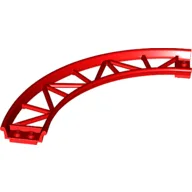 Vehicle Track, Roller Coaster, Curve / Red