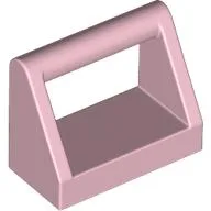 Tile Special 1 x 2 with Handle / Pink