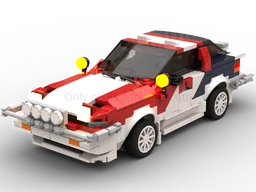 Nissan Silvia'90-SAFARi Rally 1990 / Preston's Nissan Silvia 200 SX / 'SCARLETT IMPULSE' (LiTE series, class Silvia)