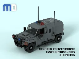 Armored Police Vehicle MOC