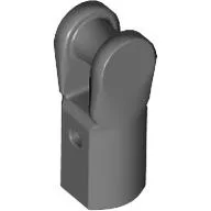 Bar Holder with Hole and Bar Handle / Dark Bluish Gray
