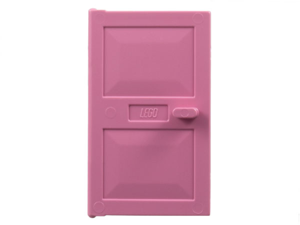 Lego Door 1 x 4 x 5 / Medium Dark Pink
