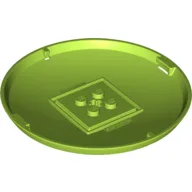 Pod, Bottom Cap 9 x 9 x 1 X-Pod / Lime