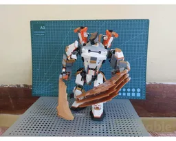 Blazing Falcon mech