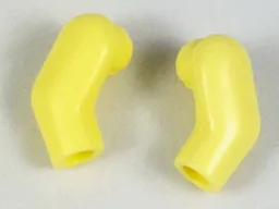Arm, (Matching Left and Right) Pair / Bright Light Yellow