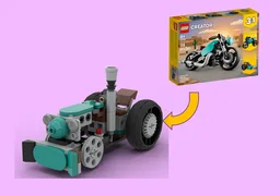(Ugly) Tractor with front blade