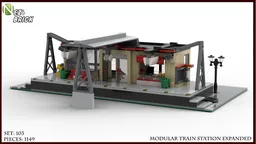 Modular Train Station Expanded
