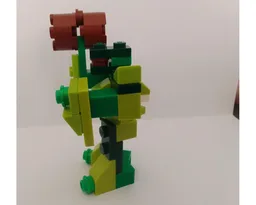 Green Battle Robot