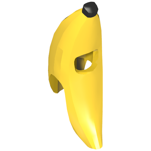 Lego Costume Banana Suit with Black Tips / Yellow