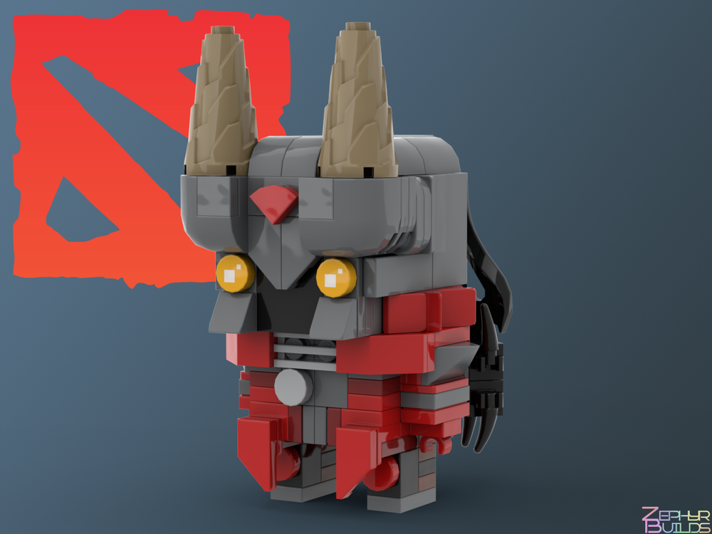 Lego DOTA 2 Doom Brickheadz