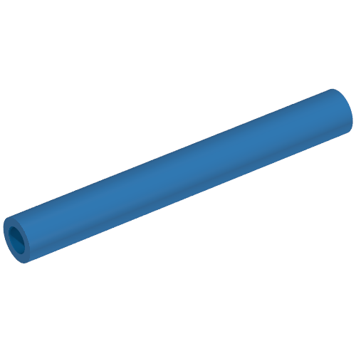 Lego Hose, Pneumatic 4mm D. 3.75L / 3cm / Blue