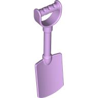 Lego Duplo Shovel / Spade with 'D' Handle / Lavender