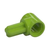 Technic Pin Connector Hub with 1 Axle / Lime