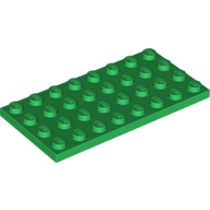 Lego Plate 4 x 8 / Green