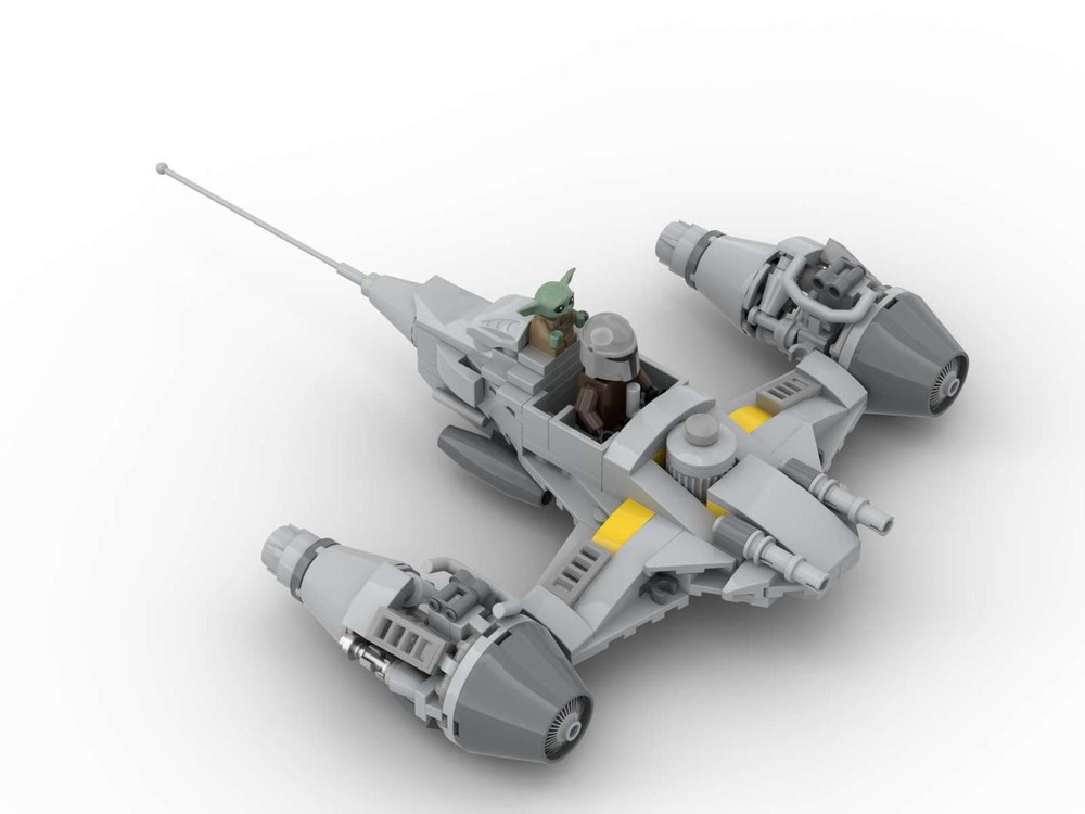 Lego Mando's N1 Starfighter (Mighty micro version)