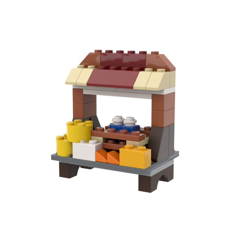 Lego 10696: Market Stall (Dairy)