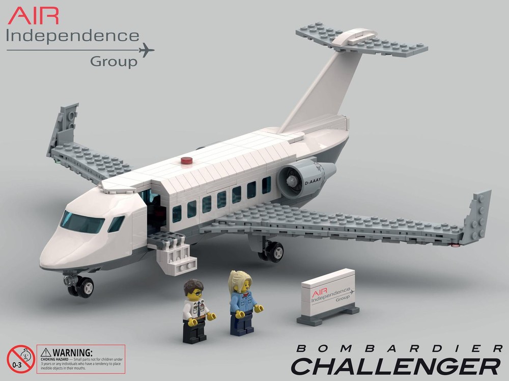 Lego Privat Jet (CL600 - Air Independence)