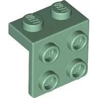 Bracket 1 x 2 - 2 x 2 / Sand Green