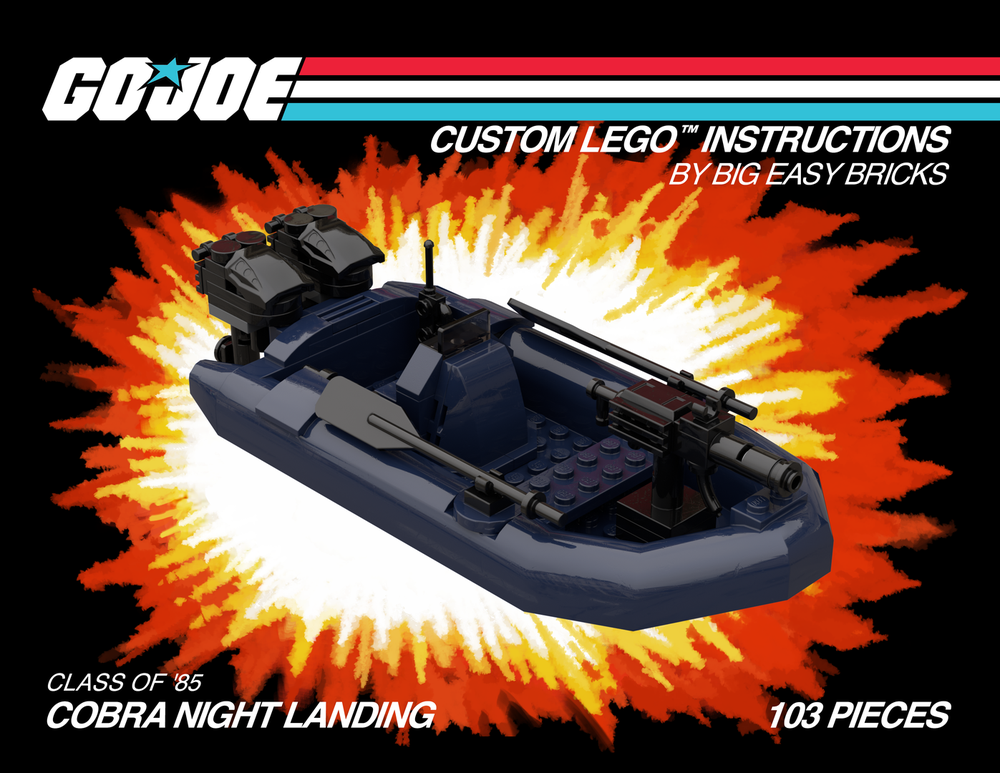 Lego GO Joe - Cobra Night Landing