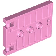 Door 1 x 5 x 3 with 3 Studs and Handle / Bright Pink