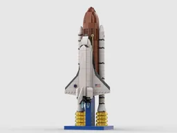 Space Shuttle launch 1:190