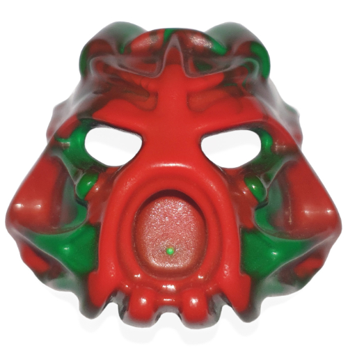 Lego Large Figure Mask Hau Nuva, Infected with Marbled Green Pattern