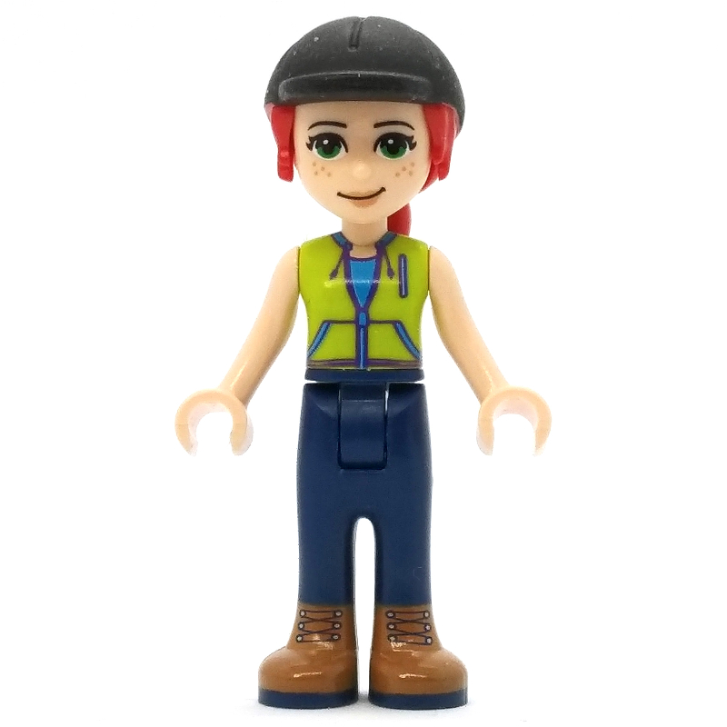 Lego Mia - Lime Top, Dark Blue Pants, Black Cap