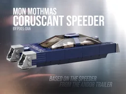 PiXEL-DANs CORUSCANT SPEEDER